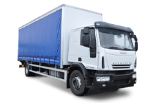 Car Hire Telford - 18 Tonne Curtain Side Truck - Truck hire Telford