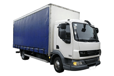 Car Hire Telford - 7.5 Tonne Curtain Side Truck - Truck hire Telford