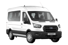 Car Hire Telford - Ford Minibus - Accommodates 12 Passengers - Minibus hire Telford